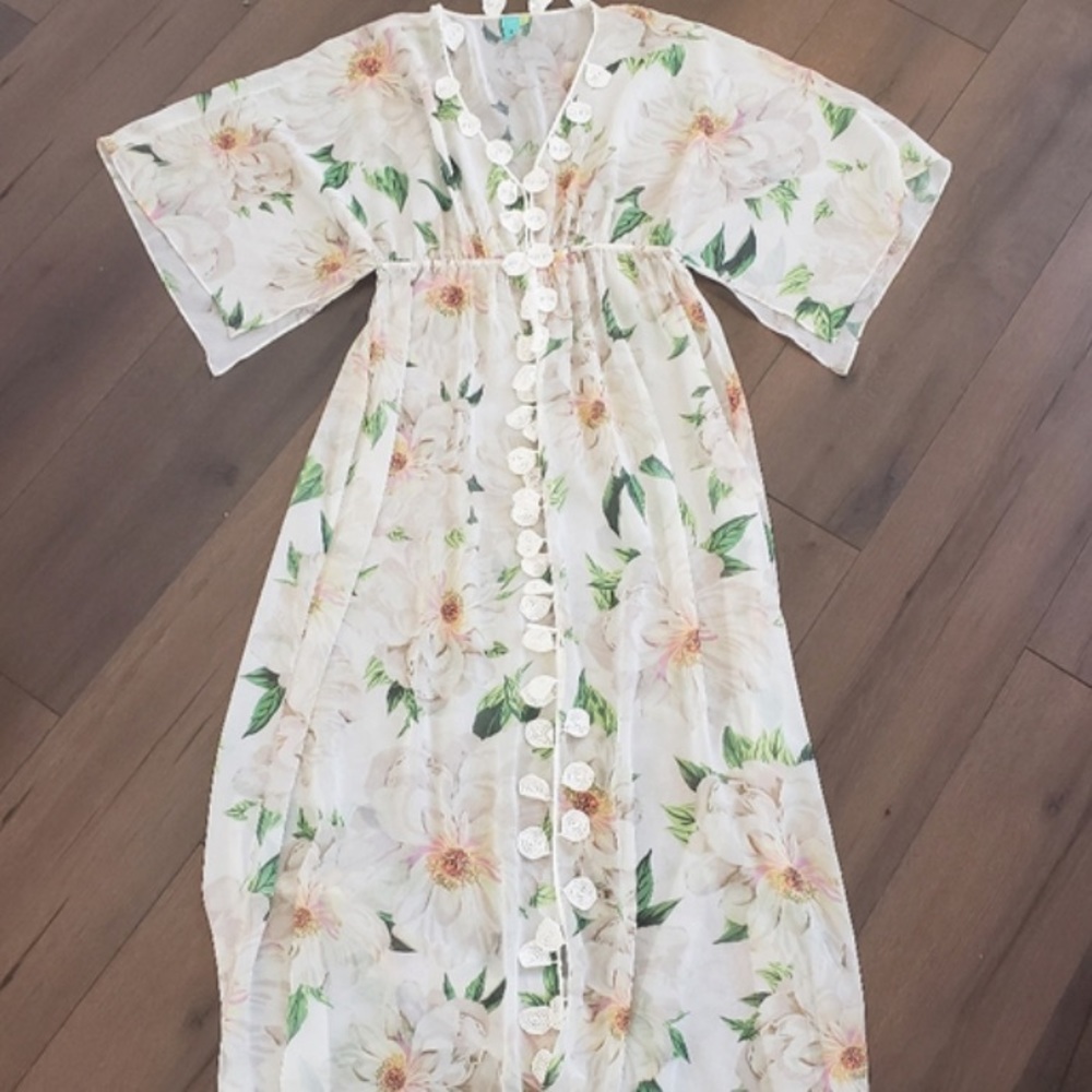 Farm Rio Dahlia Maxi Dress